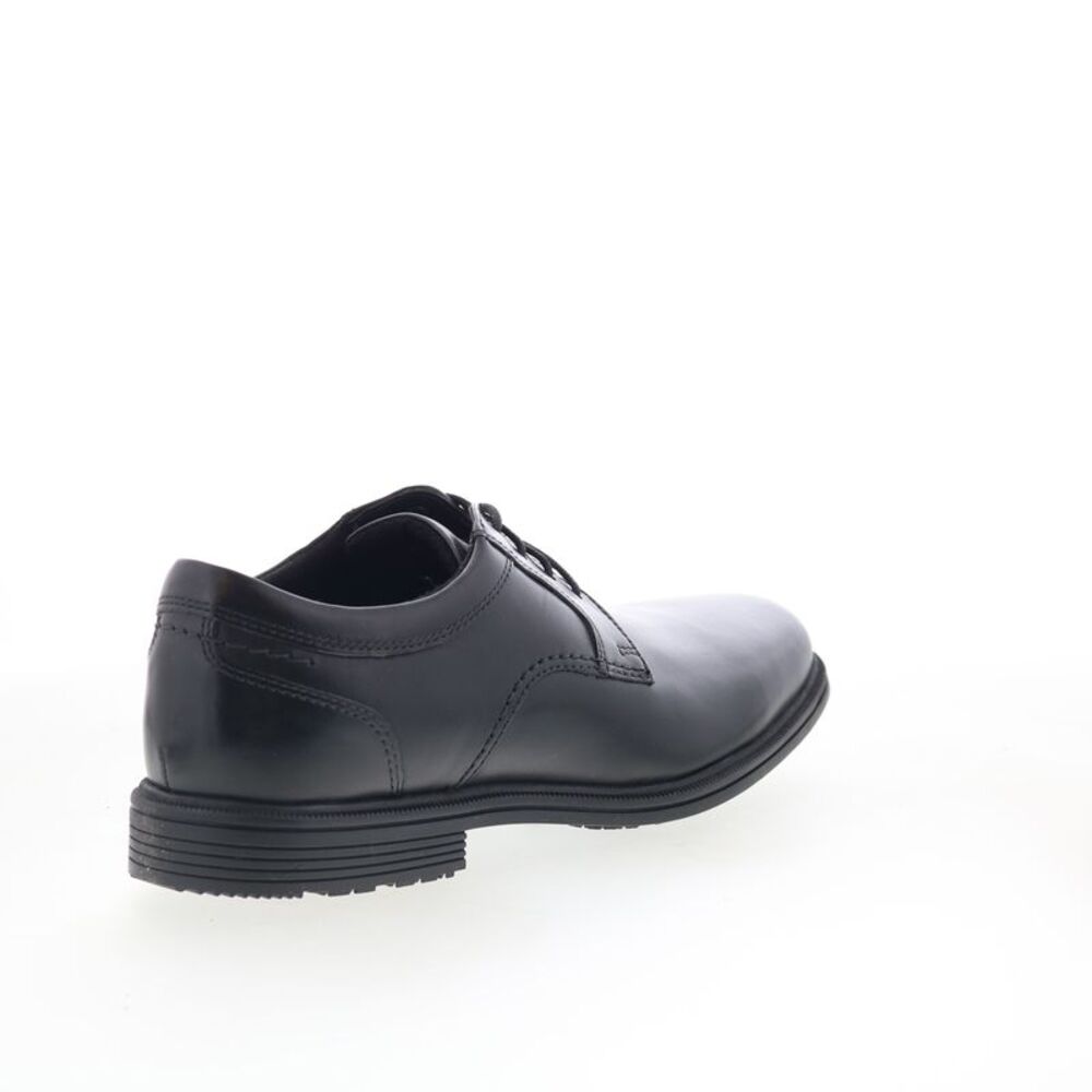 Rockport Mens Robinsyn Waterproof Plain Toe Black Shoes (NWT) - Picture 7 of 7
